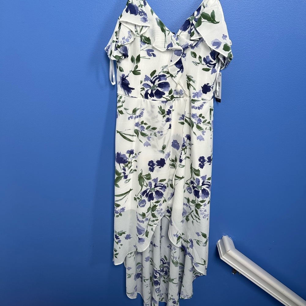 Floral Off-Shoulder Dress